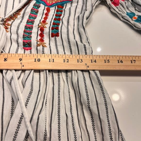 Figue Noor Embroidered Midi Dress XS - Picture 12 of 13